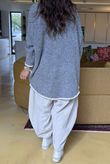 Big Softie Star Slouch Knit Grey Marl -